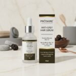 Proskire Anti-Grey Hair Serum 30ml – Helps Reduce Grey & White Hair, Darkens Hair Color & Revitalizes Hair