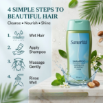 Sanorita Natural Care Shampoo 200ml – Daily Hair & Scalp Care - Image 3