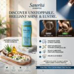 Sanorita Natural Care Shampoo 200ml – Daily Hair & Scalp Care - Image 2